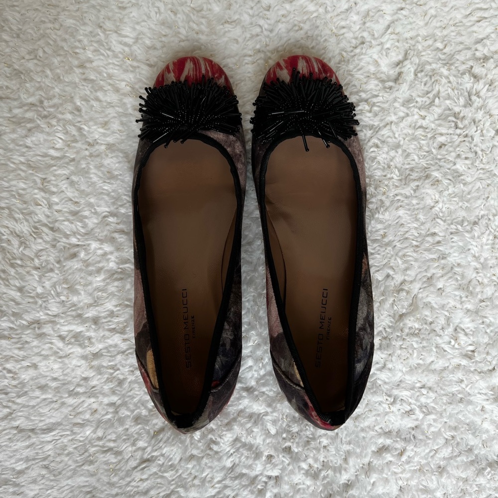 Sesto Meucci - Flynn Ornament Floral Pumps - Picture 3 of 8